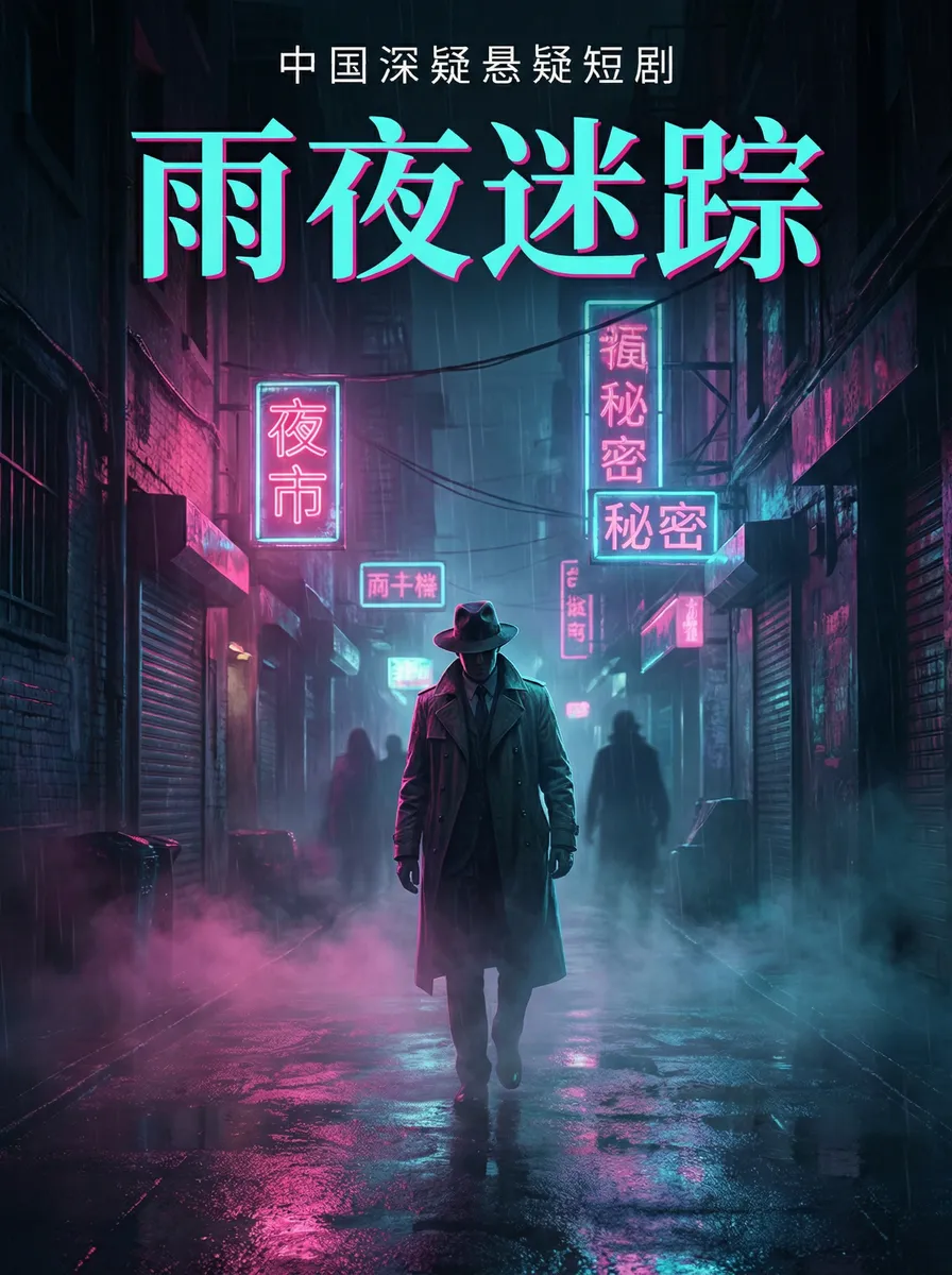 see you 悬疑追踪短剧 - 雨夜迷踪海报